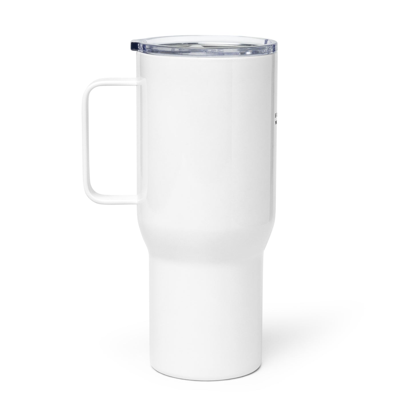 Family Travel mug with a handle