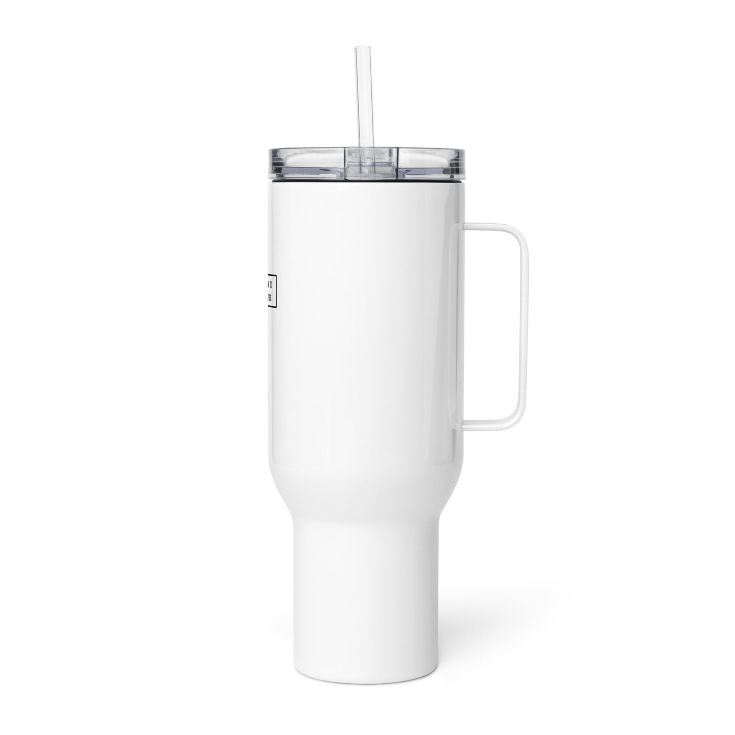 Family Travel mug with a handle